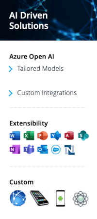 Trace3 AI Driven Solutions: Azure Open AI, Extensibility